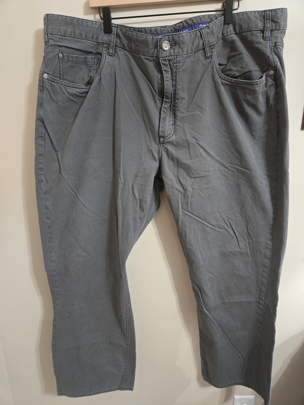 Tommy Bahama Sand Drifter Jeans Mens 46x30 Charcoal Gray Authentic Straight EUC